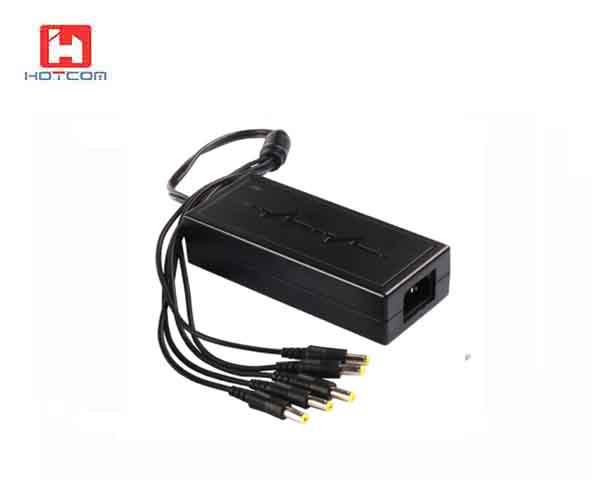 DC 12V 5A Multi-channel Power Adapter
