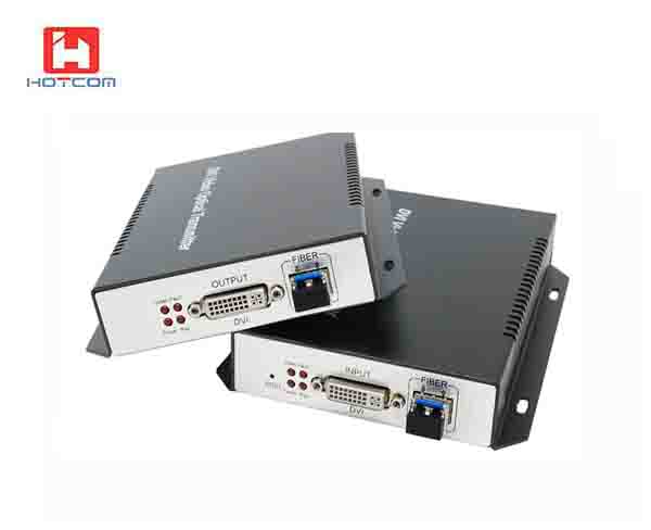 DVI 4K Uncompressed HD Fiber Optic Extender Fiber Converter