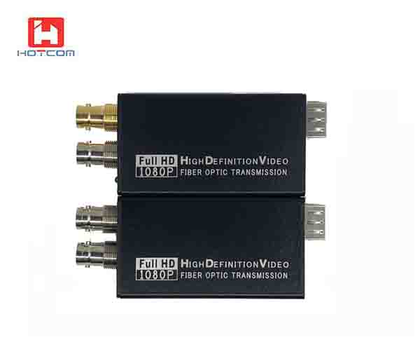 Mini single core non compression 12G-SDI HD digital optical video converter