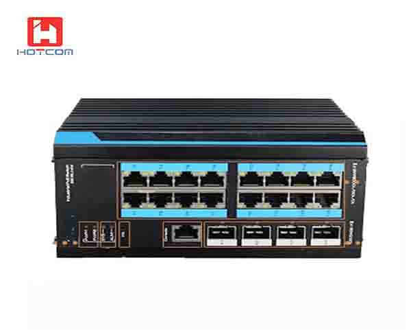 Industrial 8Port PoE Gigabit+ 4Port 10G SFP+ L3 Managed Ethernet Switch