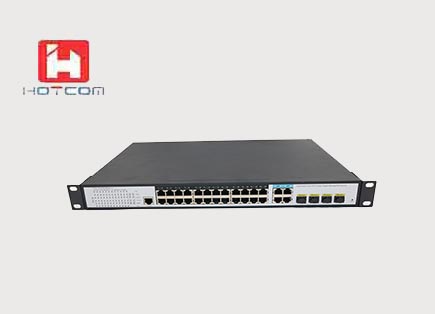 PoE Switch Integrated Solution for Intelligent Building Monitoring