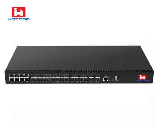 16x1G SFP + 8x1G SFP/RJ45 Combo+4x10G SFP+ Layer 3 Managed Ethernet Switch