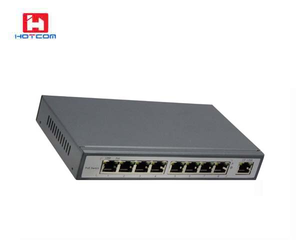 8Port 10/100M PoE+1Port 10/100M uplink Ethernet Switch