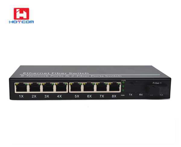 8Port 10/100M PoE+1Port 1000-X uplink Ethernet Switch