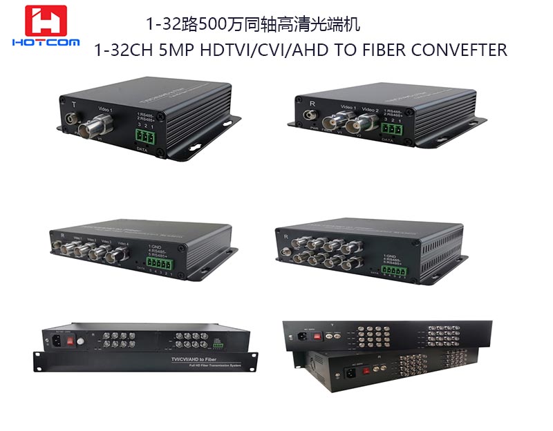 1-32ch 5MP HD video optical converter